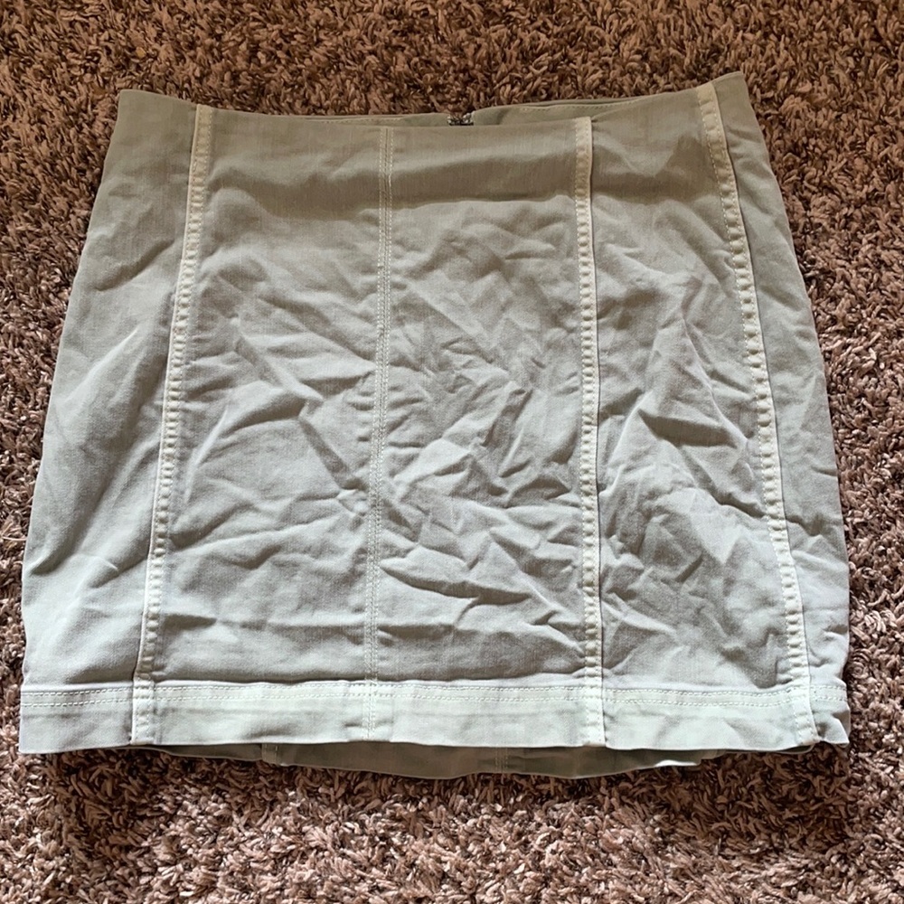Jean Mini Skirt